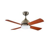 Forlight Ventilateur du Plafond Borneo E27 15W Patiné Teck