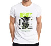 Forlorn Heart Angel Statue Desolation T-shirt pour homme, Blanc., 3XL