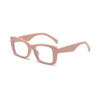 FORLUZ Lunettes de soleil de luxe vintage pour femmes, verres teintés en diamant, UV400, tendance, dégradé, pour hommes (C10 beige transparent)