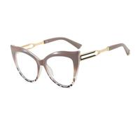 FORLUZ Lunettes de soleil vintage œil de chat en métal ajouré pour femme et homme, verres solaires de luxe, pour voyage et conduite, protection UV400 (kaki transparent)