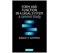 Form And Function In A Legal System