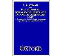 Form And Substance In Anglo-American Law