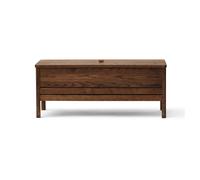 Form & Refine Banc de rangement A Line 111 cm Chêne fumé