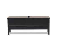 Form & Refine Banc de rangement A Line 111 cm Noir