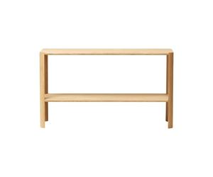 Form & Refine Leaf Bibliothèque 1x2 Chêne Blanchi Huilé