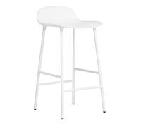 Form - Tabouret de bar piètement aciér 65 frame steel lacquered
