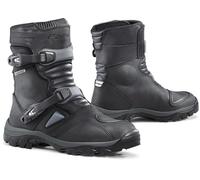 Forma Adventure Low Dry Bottes de moto imperméables, noir, taille 38 pour homme
