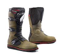 Forma FORC3802446 Bottes Moto Trial Boulder Homologuée CE, Marron, Taille 46