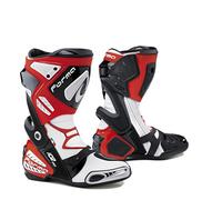 Bottes en cuir Racing Forma Ice Pro Rouge Blanc Noir