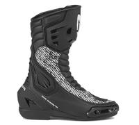 Forma Freccia Evo Bottes de moto, noir-blanc, taille 43 pour homme