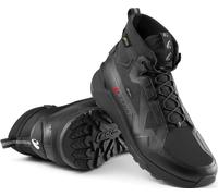 Forma Kumo Dry Chaussures de moto imperméables, noir/noir, Taille 44