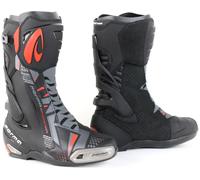 Forma Phantom Bottes de moto, Noir/Gris/Rouge, Taille 44