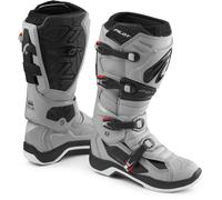 Forma Pilot Bottes de motocross, Gris/Noir, Taille 43