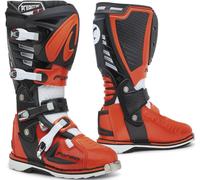 Forma Predator 2.0 Bottes de motocross, Noir/Blanc/Orange, Taille 47