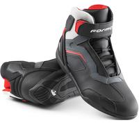 Forma Stinger Evo Flow Chaussures de moto, Noir/Blanc/Gris, Taille 46