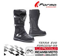 Forma Terra Evo Botte Haut Noir Moto Off Road Atv Quad Mesure 49