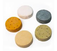 Forma Veg Coffret Dégustation de Fromages Végans Biologiques Artisanaux - Boîte de 5 Pièces, Saveurs Assorties Aromatisées, Alternative Végane Gourmet Affinée 900 g