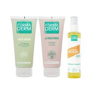 Formaderm - Kit Préparation et Récupération Bio et Vegan avec Huile de Massage Musculaire 100ml, Gel Articulations Argiladerm et Gel Jambaforme - Fabrication Française