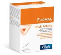 PiLeJe Complément alimentaire Formag Stick Adulte – Orodispersible Goût Orange 20 sticks