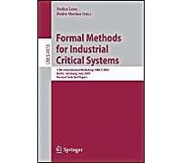Formal Methods For Industrial Critical Systems