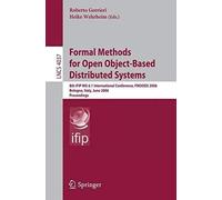 Formal Methods For Open Object-Based Distributed Systems