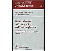Formal Methods In Programming And Their Applications