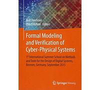 Formal Modeling And Verification Of Cyber-Physical Systems