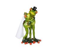 Formano Frosch Couple de mariée avec amour, mariage, env. 16 cm