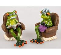 Formano Grenouille grand-mère et grand-père dans un fauteuil