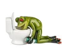 formano Grenouilles amusantes, grenouille devant les toilettes, maison de grenouille (toilettes)