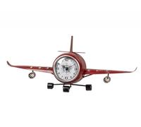 formano Magnifique horloge moderne au design d'avion d'environ 40 cm