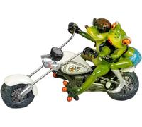 formano Magnifique paire de motards, motards sur chopper blanc, maison grenouille d'environ 21 cm x 12 cm