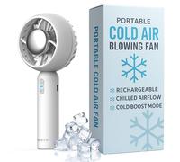 Formano Ventilateurs portatifs à air froid AC - Le véritable ventilateur de refroidissement portable rechargeable qui souffle de l'air froid