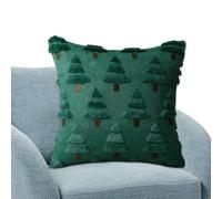 Formas de Chocolate de Natal - Taie D Oreiller Amovible Brodée 3D,Housses De Coussin Broderie 3D | Pour Chaise Canapé Salle De Séjour Dortoir Appartement Bureau Chambre Pour Enfant Yoga Fêtes