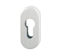 Hoppe HOPPE Rosace de clé PT 55S, ovale PZ F1 anodisée RH 8 Quantité:1
