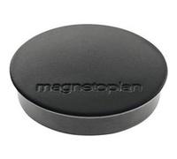 Format Aimant Discofix Standard Ø30×H8 mm rond noir 10 pièces