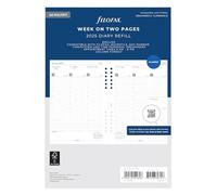 Format A5 - Semaine sur deux pages - Colonne anglaise multi-fit 2025-2568521M