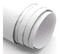 Format De Sticker Autocollant Aspect Carbone Avec Relief Blanc Format A4
