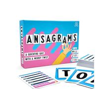 Format Games Ansagrams Jeu de Cartes - Un Quiz Rapide avec Une Torsion de Mots - 3 Joueurs et Plus - À partir de 12 Ans - 500 Questions - Jeu de 30 Minutes