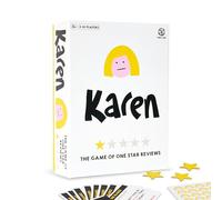Format Games Jeu de société Karen : Le Jeu hilarant basé sur Les critiques de Real One Star | pour Les Adolescents à partir de 14 Ans et Les Adultes.