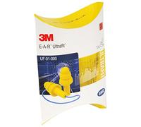 Format Lot de 2 bouchons d'oreille en coton synthétique jaune pour natation