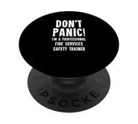 Formateur de sécurité des Pompiers PopSockets PopGrip Adhésif
