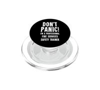 Formateur de sécurité des Pompiers PopSockets PopGrip pour MagSafe