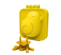 Formateur d'œufs mignons - Porte-œufs bouillis en forme de poulet mignon - Shaper 3D Hard-Boiled Moule à œufs DIY pour Cuiseur à œufs EgCup Support Support pour cuisine Utensil Decor