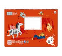 Formati Bloc de mots W.2 DIN A4 paysage, 52 feuilles, lignées | Papier 100 % recy ertifié « Blauer Engel » et label environnemental autrichien, coins arrondis