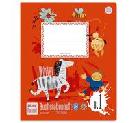 Formati Cahier de lettres B.1 Quart 14 feuilles lignées, lettres pré-imprimées en caractères imprimés et champ de dessin, 100% papier recyclé