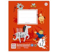 Formati Cahier de lettres B.2 Quart 14 feuilles lignées avec lettres pré-imprimées en écriture écrite en papier 100% recyclé