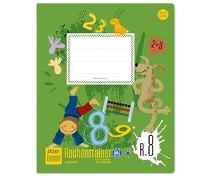 Formati R.8 Quart 20 feuilles quadrillées, en papier 100% recyclé, pour élargir progressivement l'espace numérique