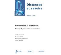Formation a distance. principe de provocation et innovations - Vidal Martine - Hermes Science Publications - broché - Livre