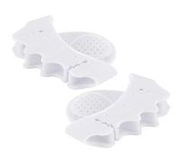 Formation Aux Pieds Nus - Pad Cushion en Gel | Correcteur Des Orteils Qui Se Chevauchent, Foot Correctorr Cushion Forefoot Malf-Size Pad Pour Yoga Exercice Utilisation Quotidienne High Heels Rachar À